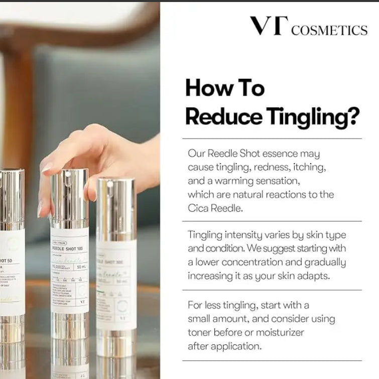 VT Reedle Shot 100 |Micro-Spicule Essence for Skin Texture & Radiance (50ml)