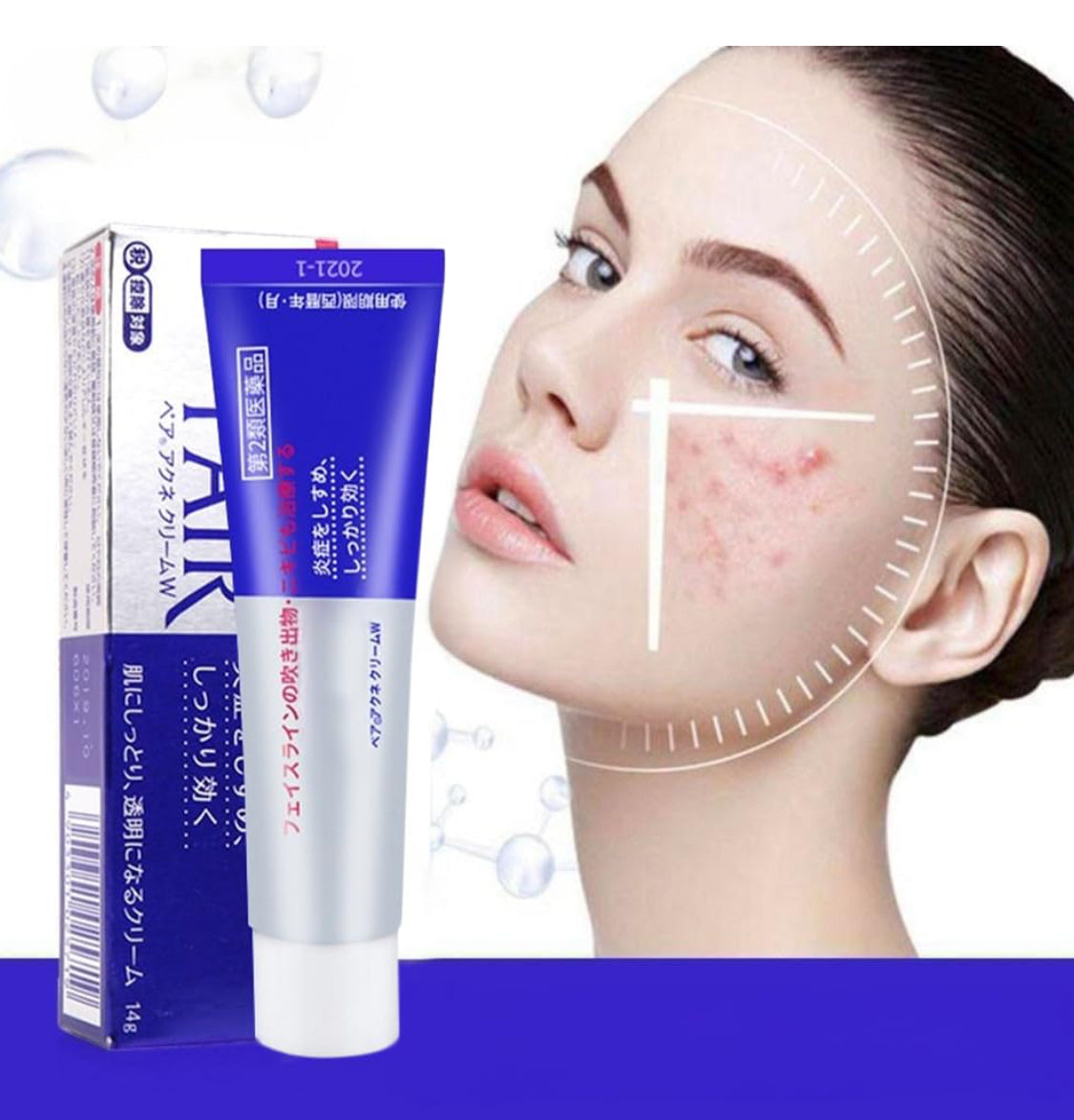 Lion Pair Acne Cream W |Fast‑Acting Anti‑Inflammatory Spot Treatment (24 g)