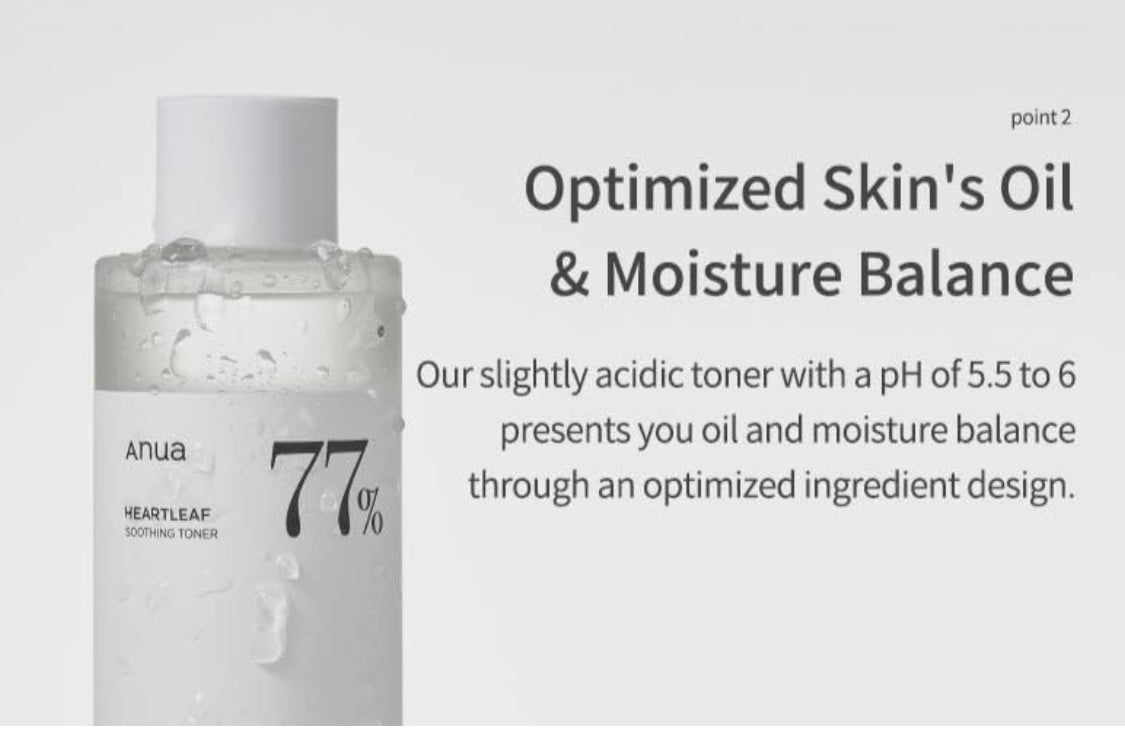 Anua Heartleaf 77% Soothing Toner (250 ml)| Calming Toner for Sensitive & Redness‑Prone Skin
