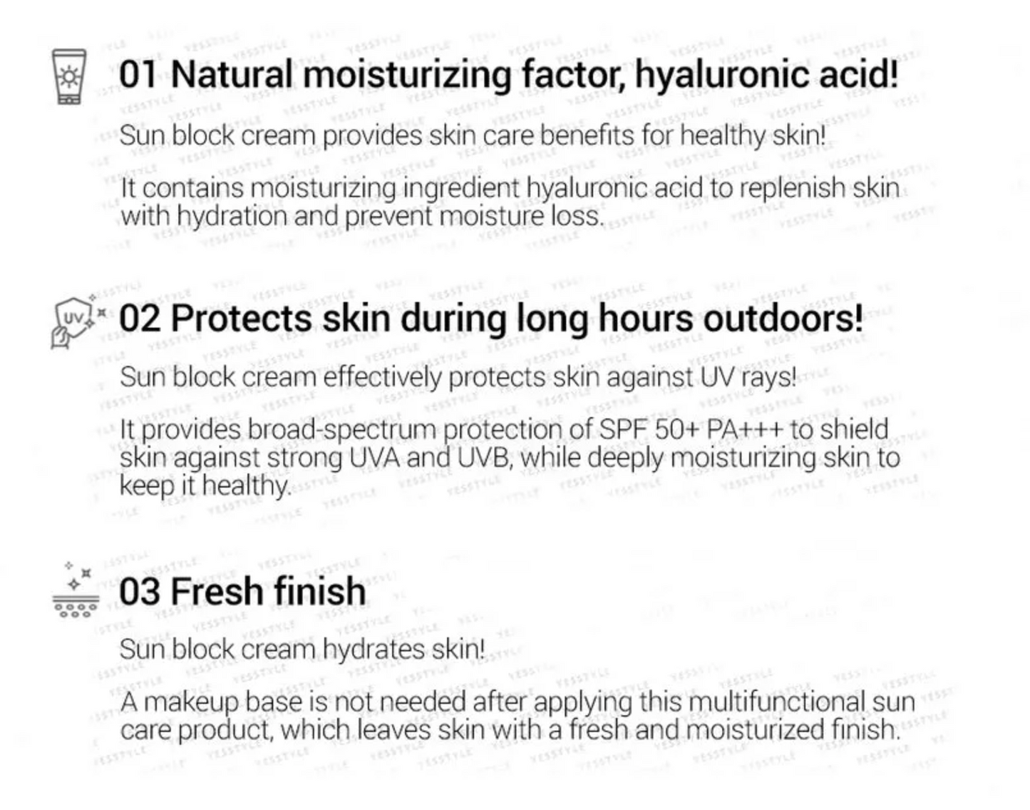 Farm Stay - Hyaluronic UV Shield Sun Block Cream
