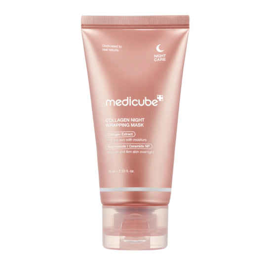 Medicube Collagen Night Wrapping Mask |Intensive Overnight Firming Gel Cream (80ml)