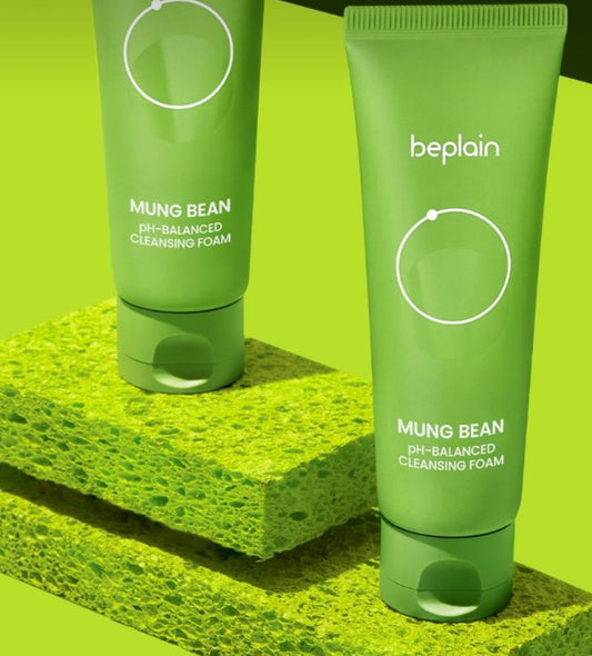 Beplain Mung Bean pH-Balanced Cleansing Foam [80ml]