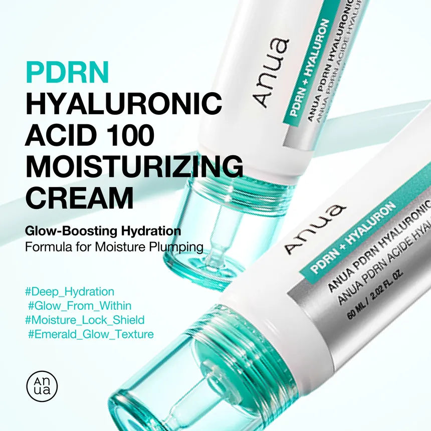 Anua PDRN Hyaluronic Acid 100 Moisturizing Cream [60ml]